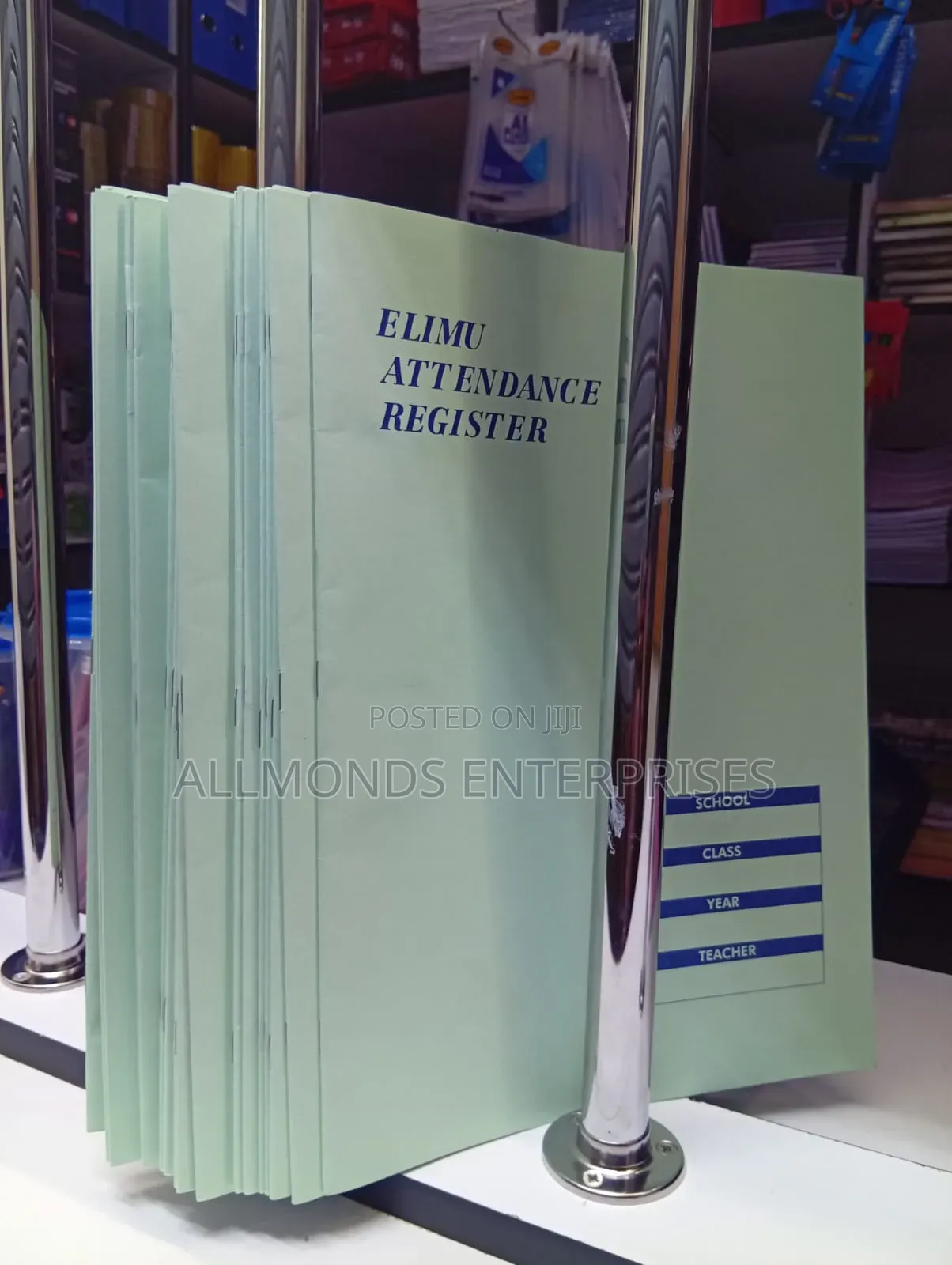 Elimu Attendance Register- A4 Size