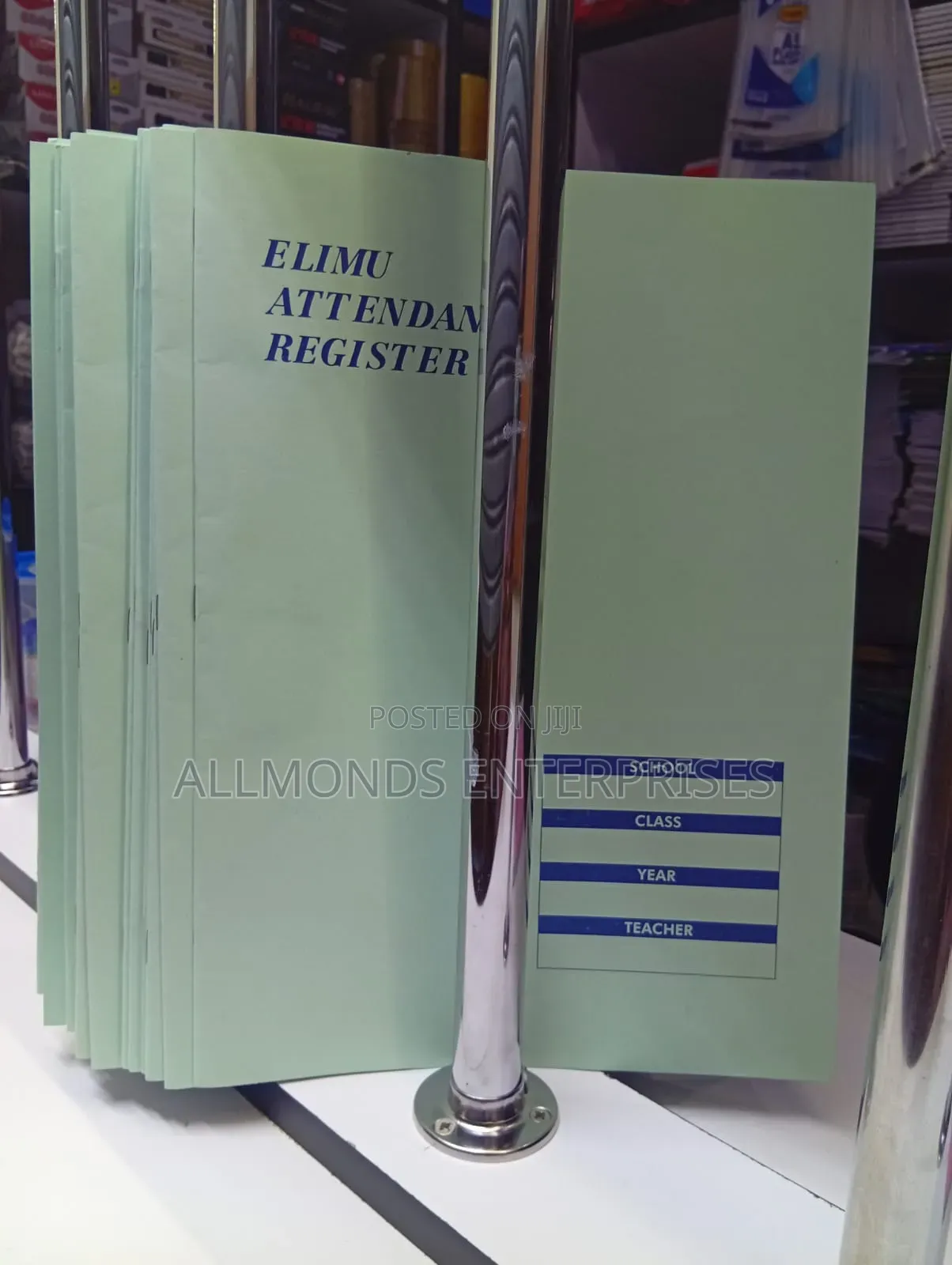 Elimu Attendance Register- A4 Size