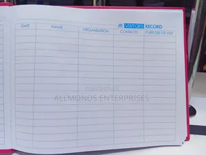 Visitor's Book- B4 Size Economics