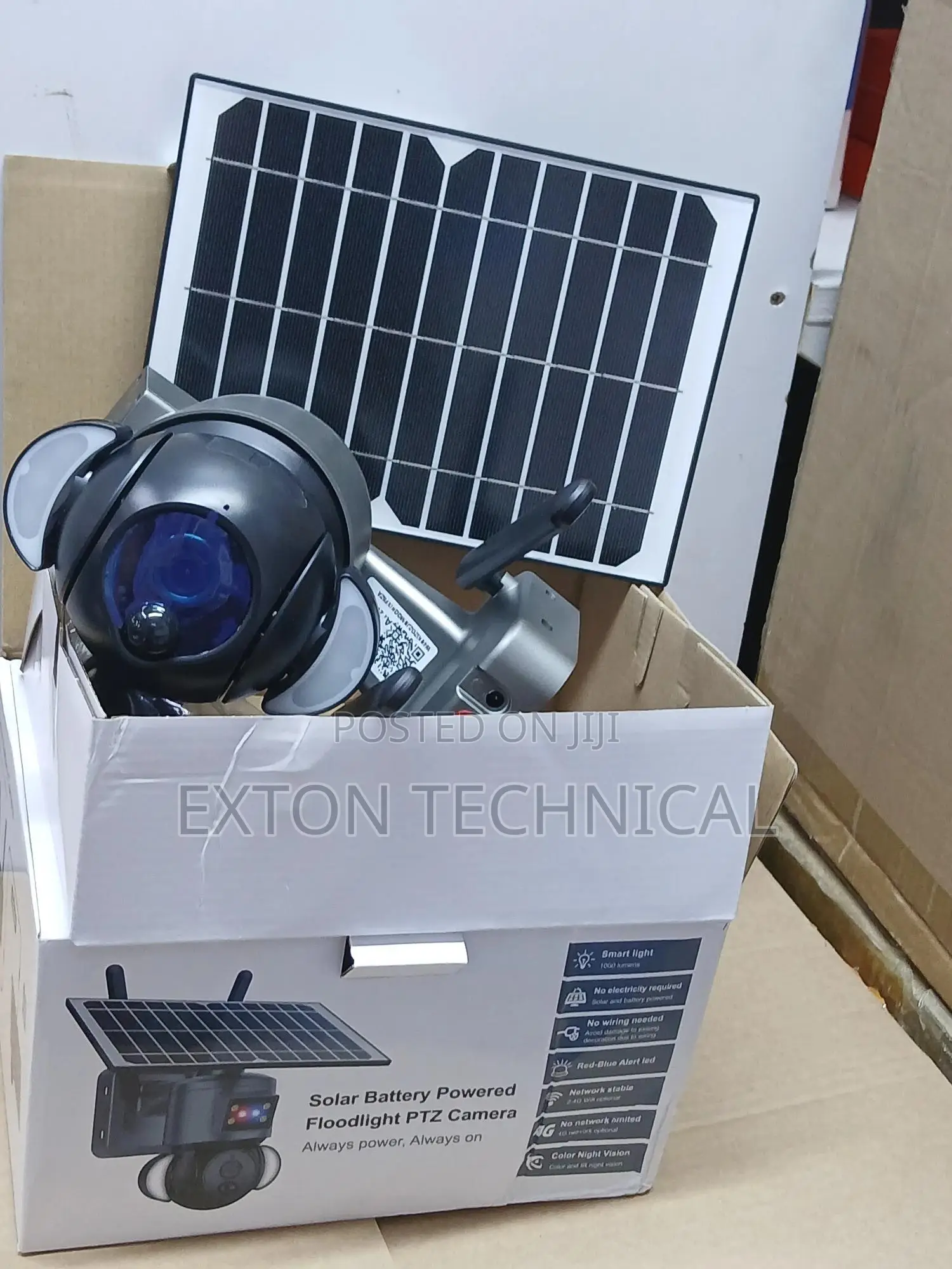 4mp Solar Powered PTZ 4g Camera