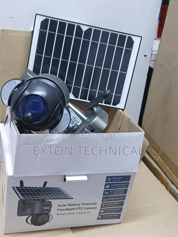 4mp Solar Powered PTZ 4g Camera - main view