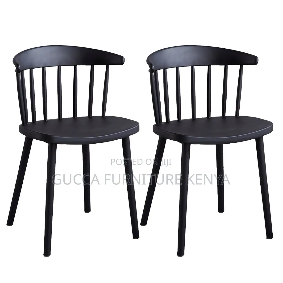 Home Chairs: Plastic Scandinavian Armless Dining Chair
