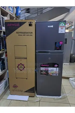 Fridge!Armco 138l Double Door Refrigerator With Coolpack