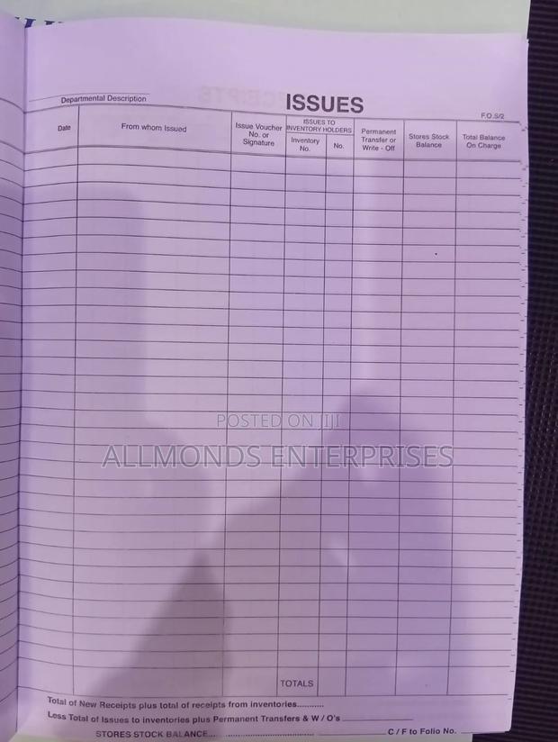 S2- Permanent and Expandable Stores Ledger Book - thumbnail 4