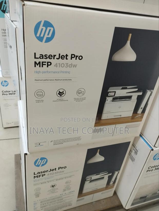 Hp MFP 4103dw Laserjet Pro A4 Multifunctional Printer - main view