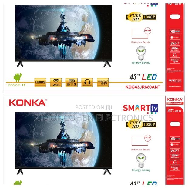 43 Inches Konka Smart Android Frameless Tv - thumbnail 3
