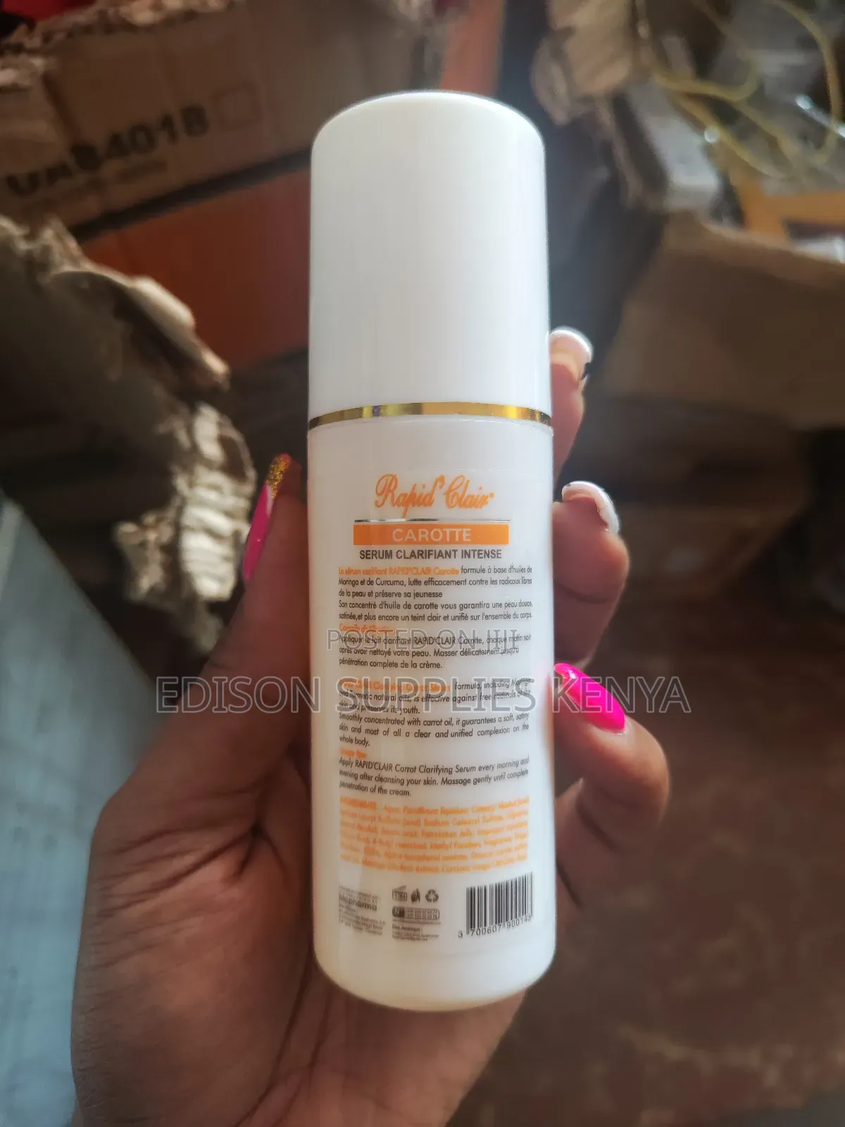 Rapid Clair Oil Carotte 3 In 1( Carrot Oil,Tumeric, Moringa)