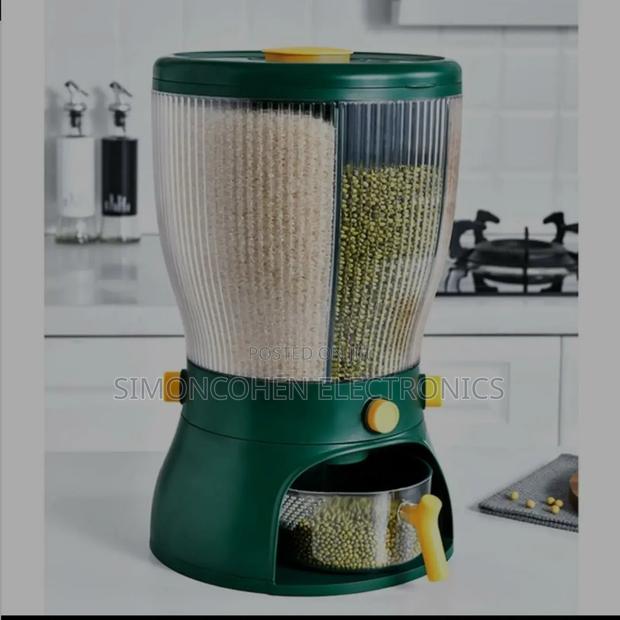 Partitioned Rotation Cereal Dispenser - main view