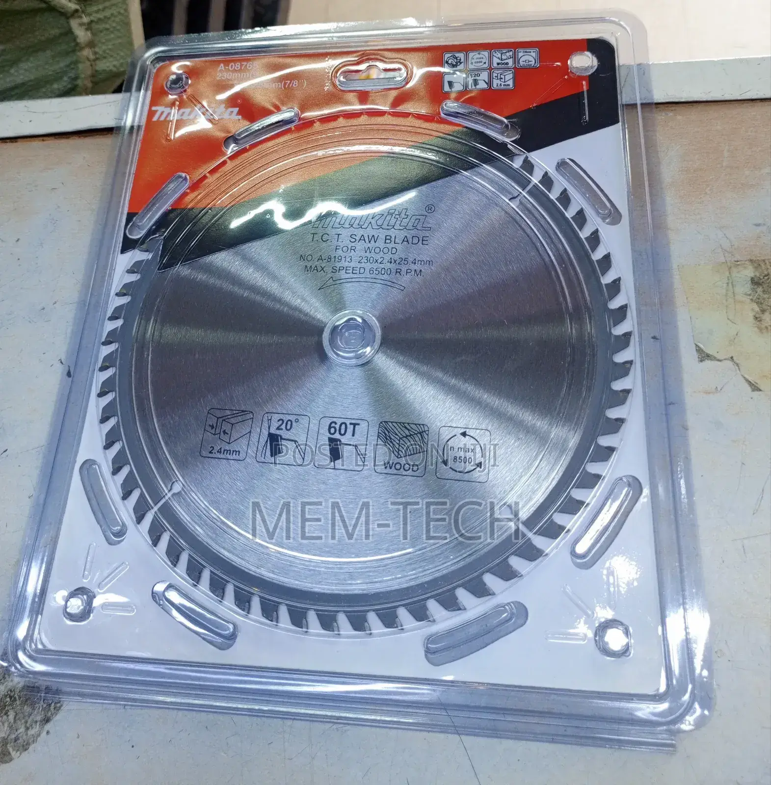 Makita Circular Saw Blade 9" 60teeth/Wood Blade