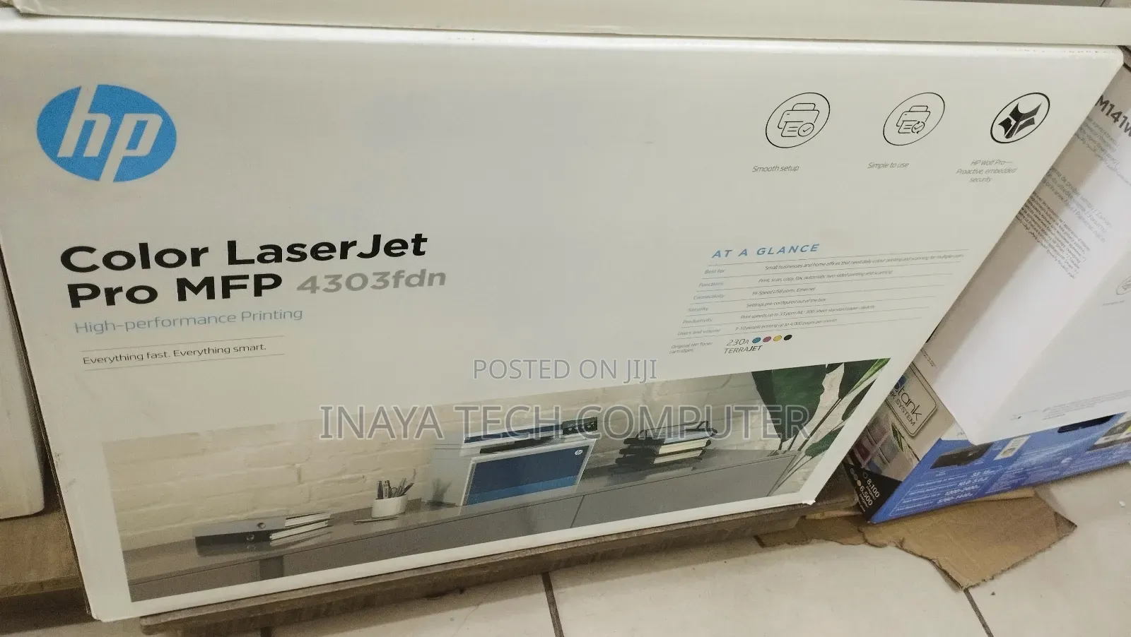 Hp Laserjet Pro MFP 4303fdn Color Multifunctional Printer