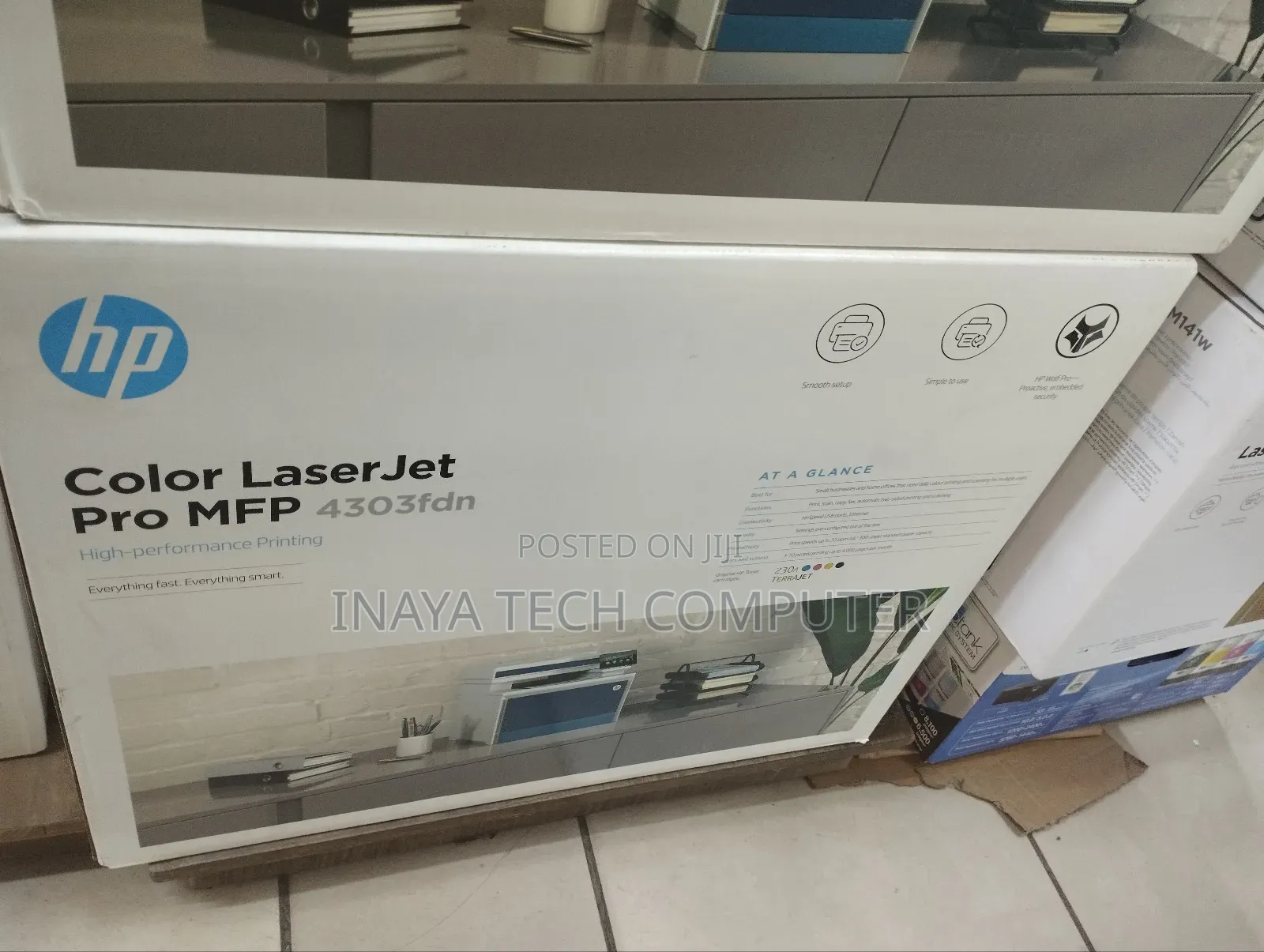 Hp Laserjet Pro 4303fdn Print, Copy, Scan, Fax Printer