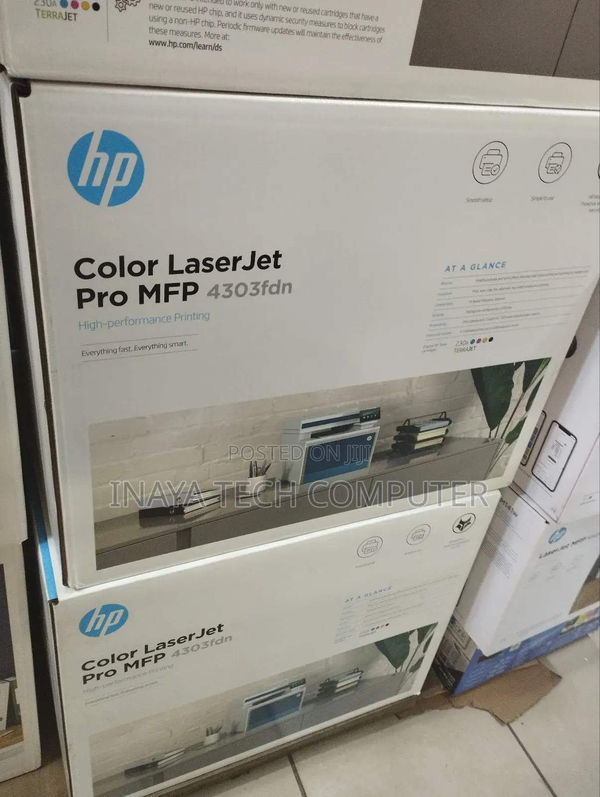 Hp 4303fdn Color Duplex Network A4 Printer