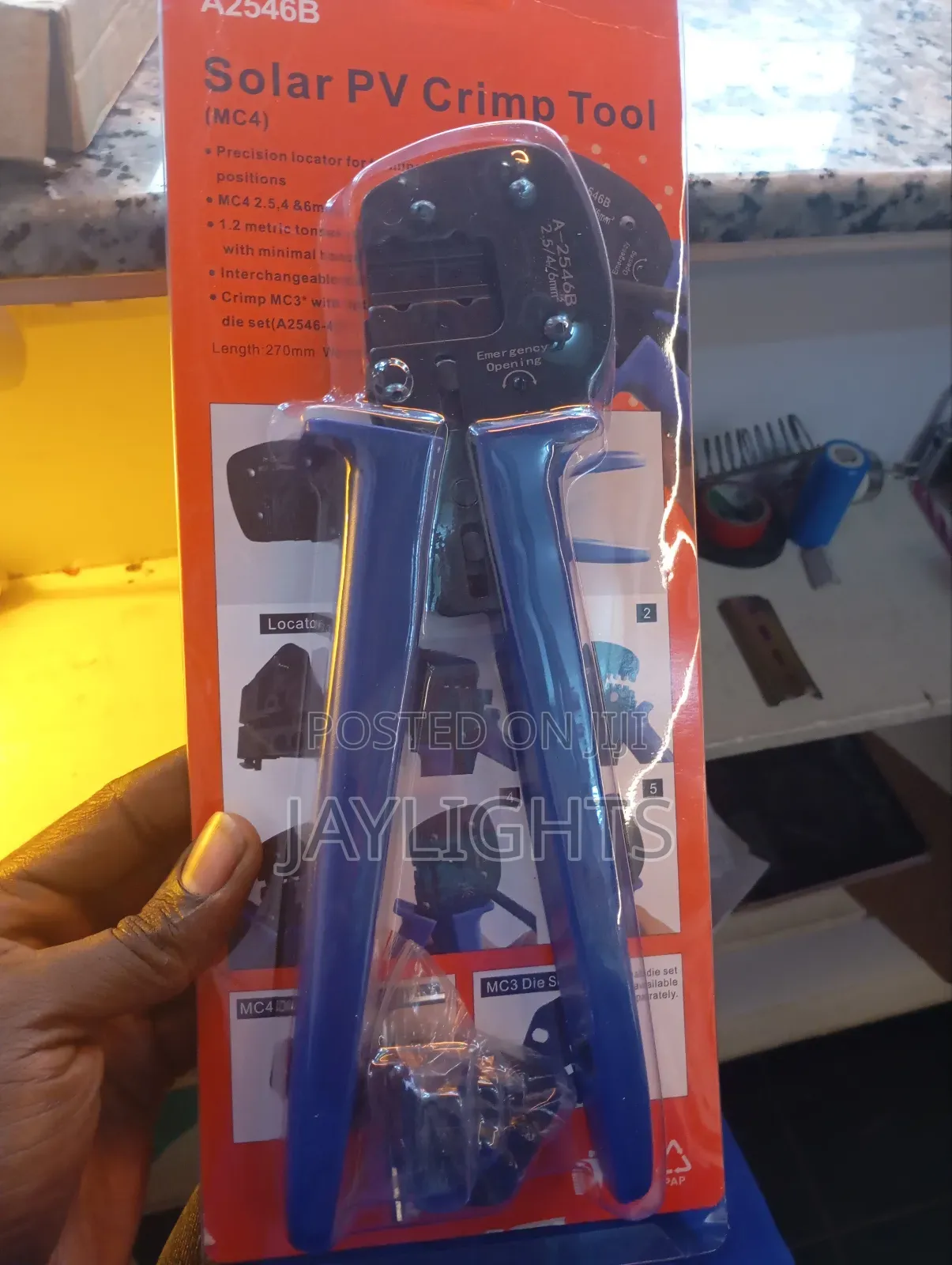 Mc4 Crimper/Solar Crimping Tool Kits for 2.5-6.0 Mm2
