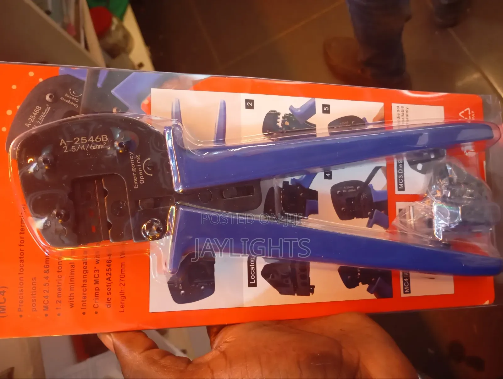 Mc4 Crimping Tools Crimper for Solar Panel Pv Connectors