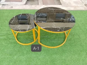 Top Glass Nesting Table