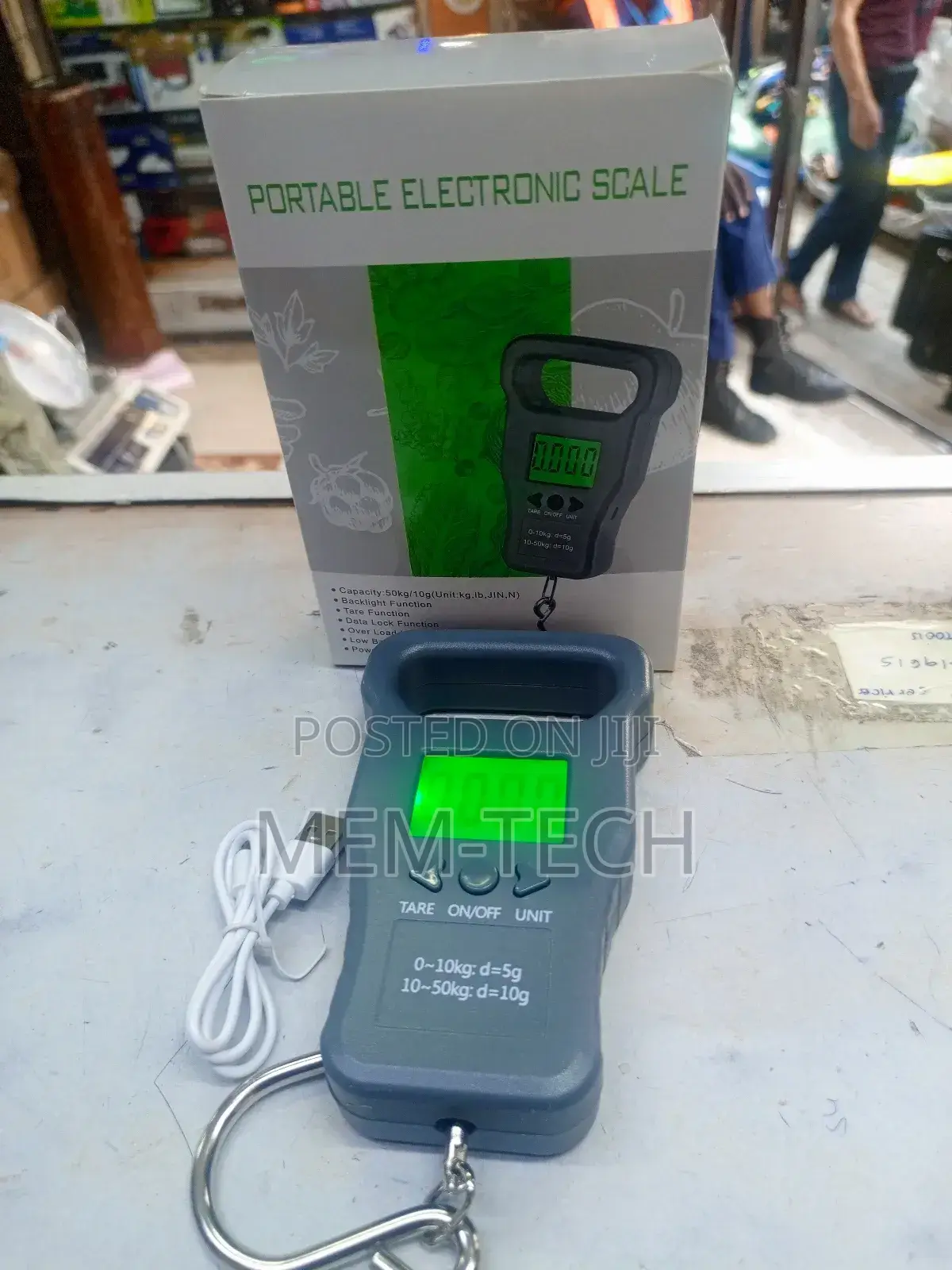 Rechargable Portable Scale 50kg/Rechargable Scale