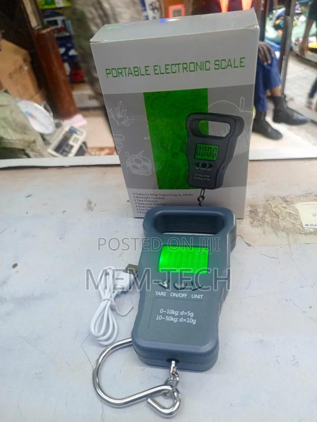 Rechargable Portable Scale 50kg/Rechargable Scale - thumbnail 2