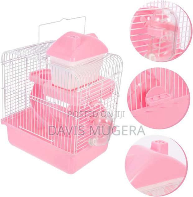 Double-Deck Rat Hamster Cage Pet Accessories - thumbnail 3