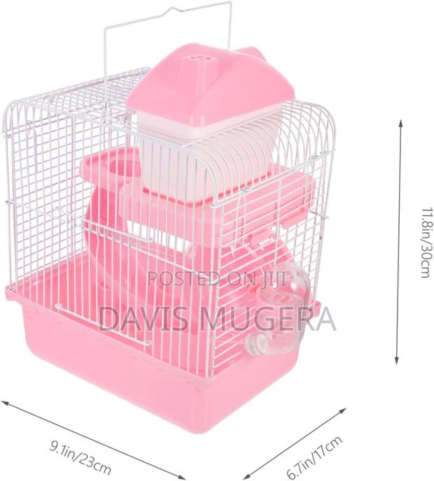 Double-Deck Rat Hamster Cage Pet Accessories - thumbnail 5