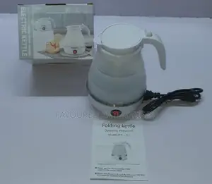 Foldable Portabl Electric Kettle Stainless Capacity 600mls
