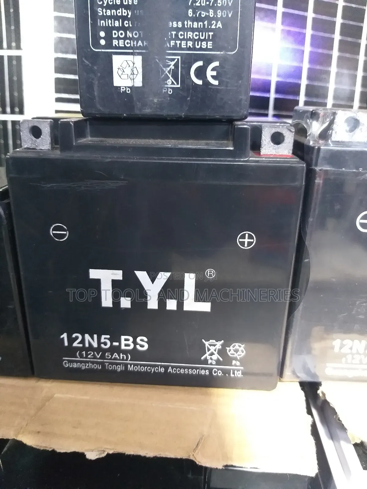 Tyl 12v5ah Motorcyle Battery