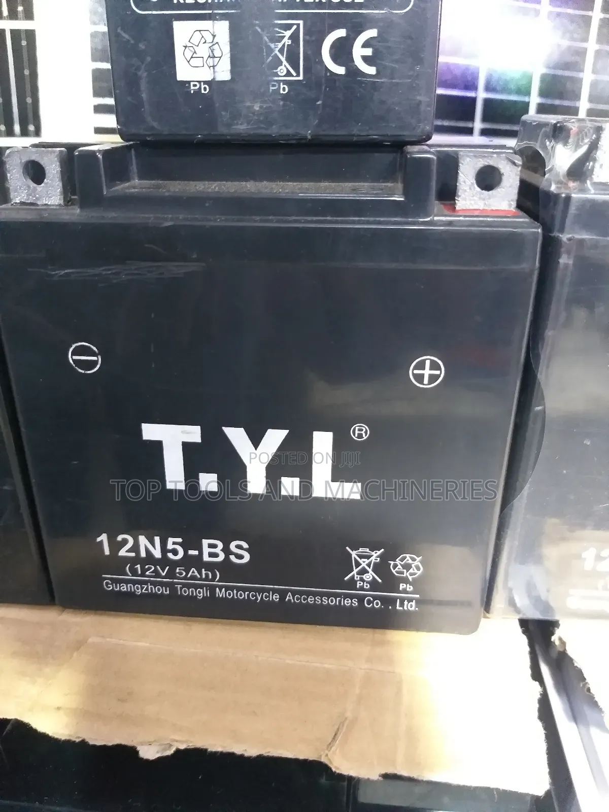 Tyl 12v5ah Motorcyle Battery