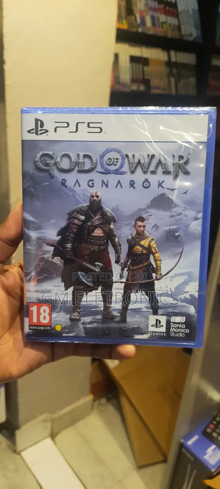 New God of War Ragnarorok for Ps5.