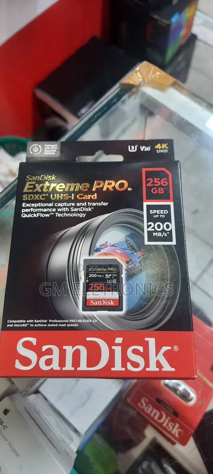 512gb 200mbps Extreme Pro Uhs-I SDXC Memory Card Available.