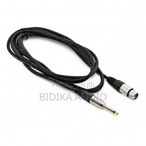 XLR (F) - Jack Microphone Cable, 3m - thumbnail 2