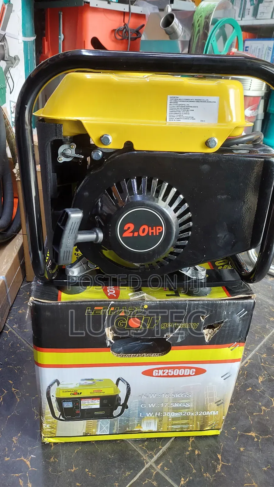 Golf  Gadoline Generator
