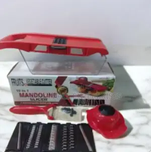 Mandoline Slicer: 10-in-1, Includes 6 Blades Peeler