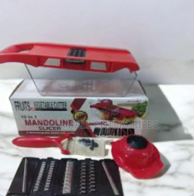 Mandoline Slicer: 10-in-1, Includes 6 Blades Peeler