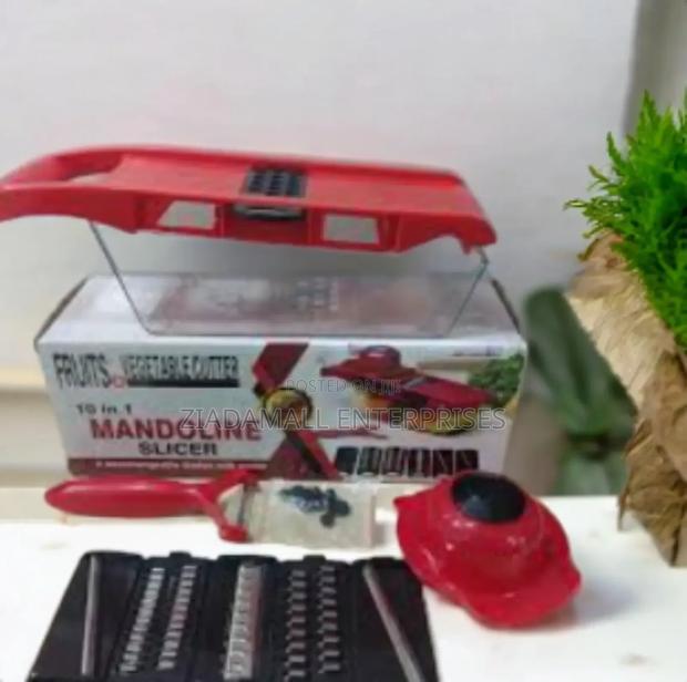 10-in-1 Kitchen Slicer: Premium Quality, 6 Blade Options