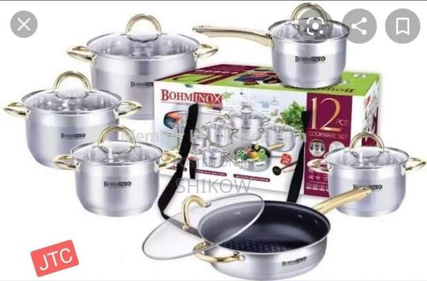 12pc Bominox Cookware - main view