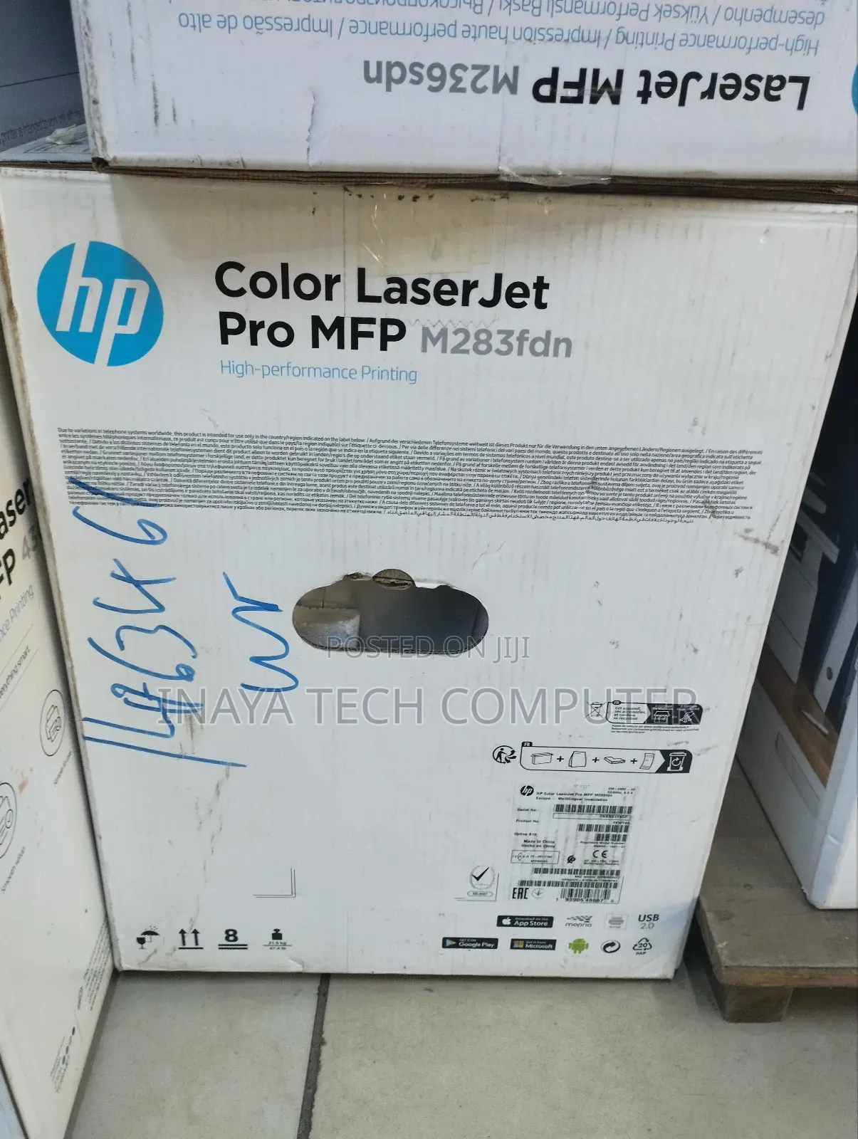 Hp Color Laserjet Pro MFP M283fdn Printer