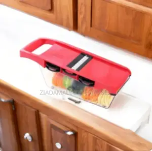 10-in-1 Kitchen Helper: Mandoline Slicer, 6 Blades Peeler