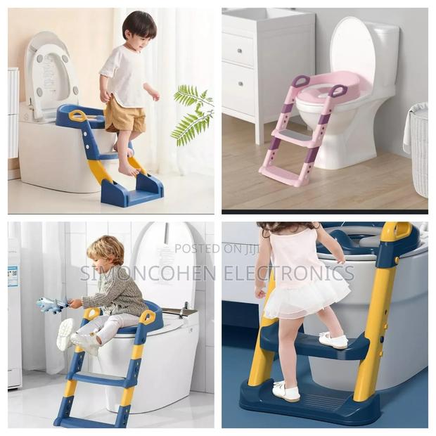 Baby Toilet Ladder Folding Seat - main view