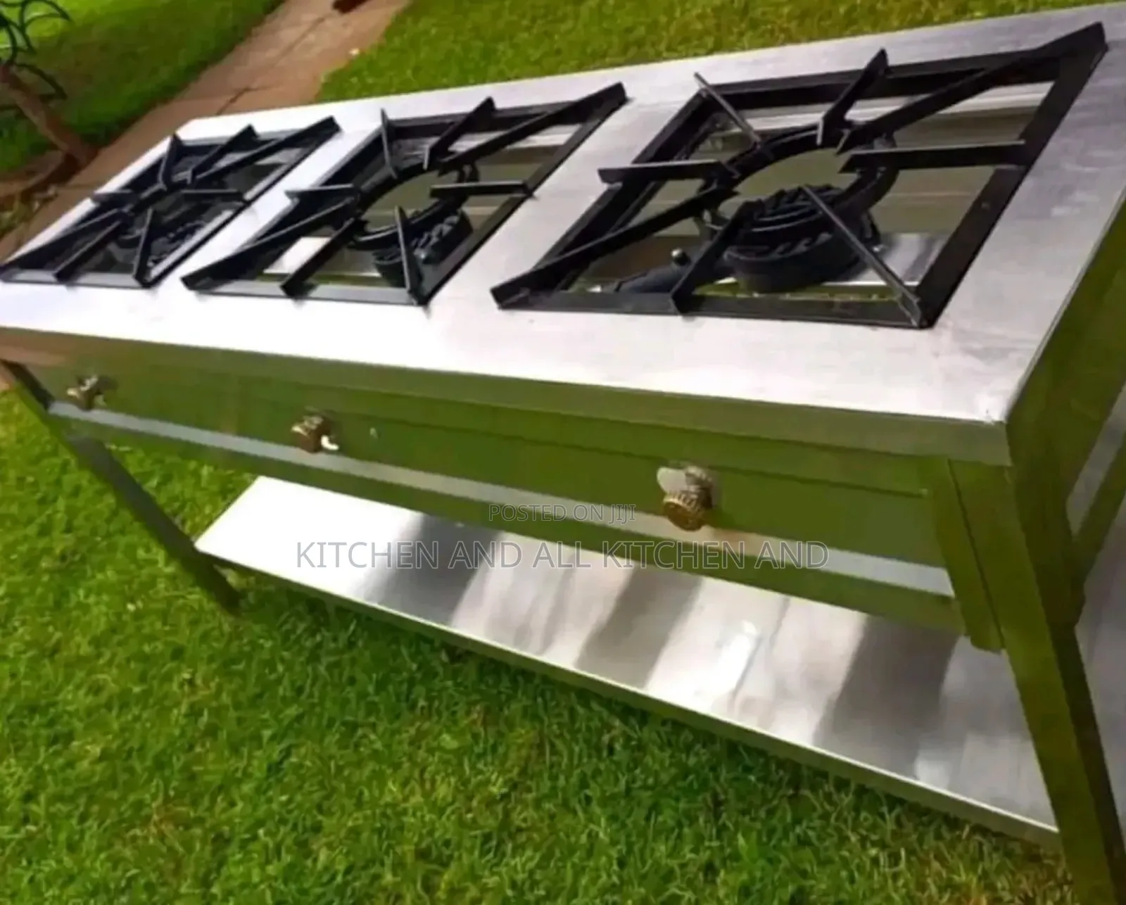 Sleek Design Ss 3 Burner Gas Cooker