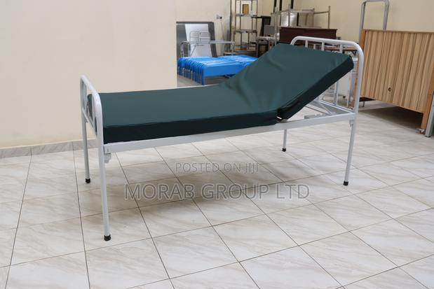 Hospital Bed Without Mattress- Simple Bed With Manual Crank - main view