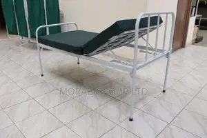 Hospital Bed Without Mattress- Simple Bed With Manual Crank