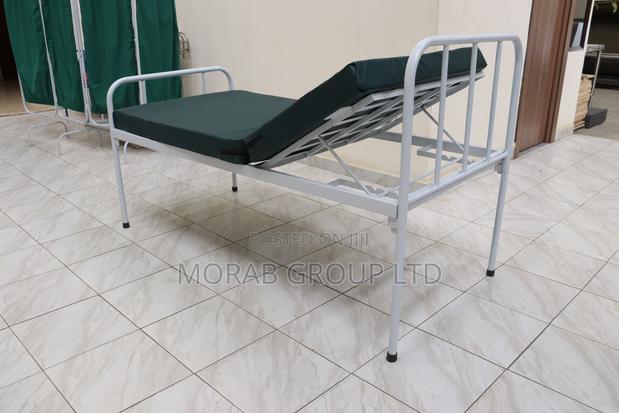 Hospital Bed Without Mattress- Simple Bed With Manual Crank - thumbnail 3