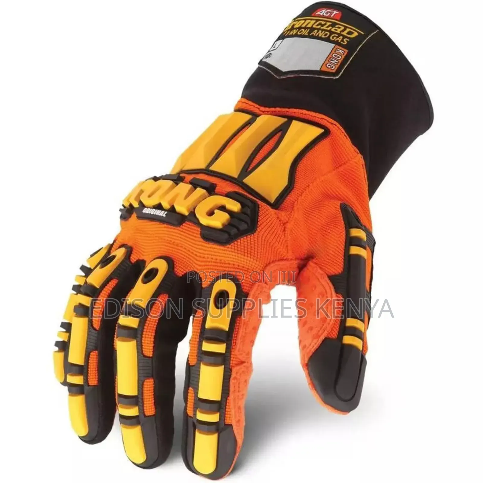 Ironclad Kong Oil & Gas Safety Impact Gloves Work Heavy Duty