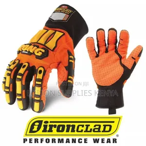 Ironclad Kong Oil & Gas Safety Impact Gloves Work Heavy Duty