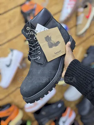 Black Timberland Boots for Men