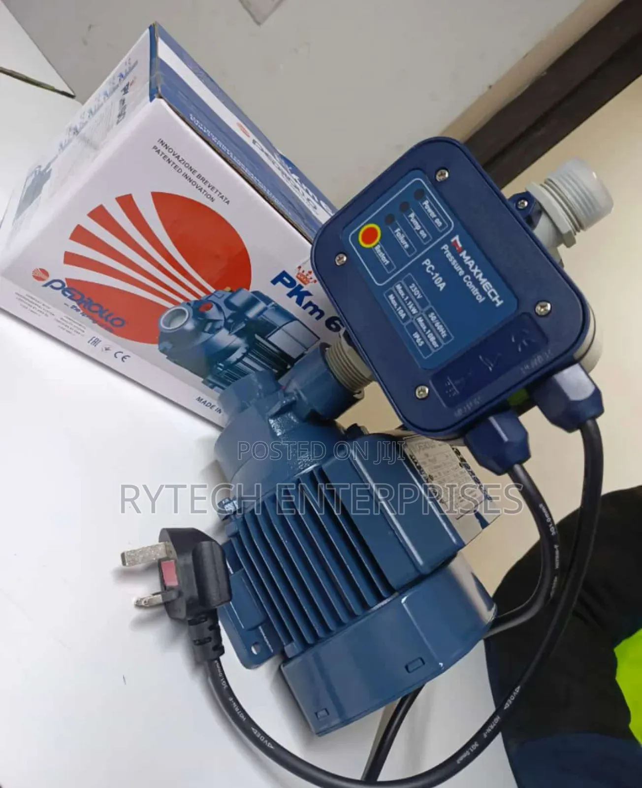 0.5 Hp Pedrollo and Pressure Control