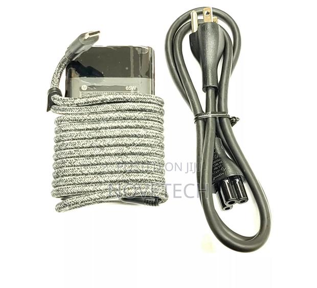 New Genuine 65w Usb C Ac Adapter Charger for Hp Envy Spectre