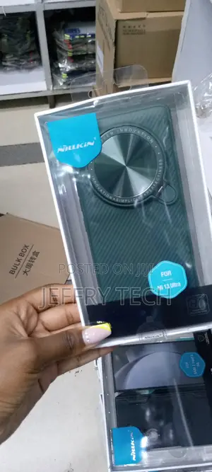Nillkin for Xiaomi Mi 13 Ultra Camshield Stand Case -Green