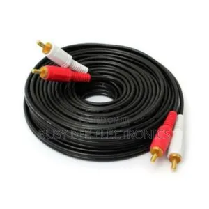 5m Dual 2-Rca to 2-Rca Male Audio Av Cable