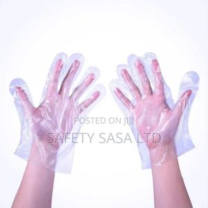 Clear Polythene Gloves - thumbnail 2