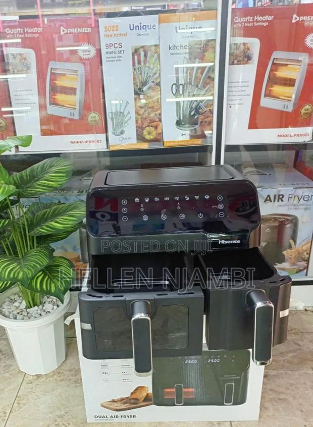 8.6 Litres Hisense Double Baskets Air Fryers/Double